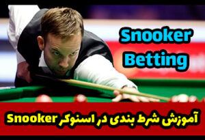 آموزش کامل شرط بندی اسنوکر Snooker + استراتژی های برنده شدن