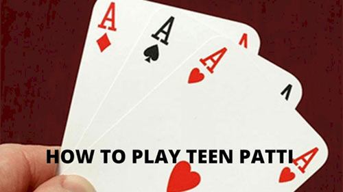 آموزش بازی تین پاتی (Teen Patti) به زبان ساده!